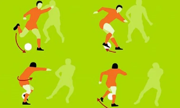 Bí Quyết Kỹ Thuật Qua Người Đẳng Cấp Của Siêu Sao Bóng Đá