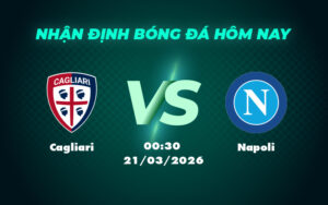 cagliari napoli 21 03 seria a